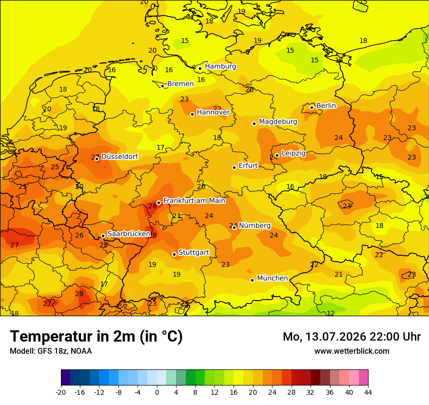 Wetterbild GFS