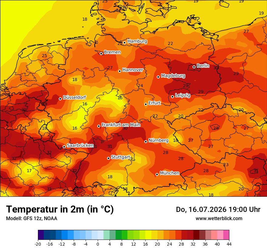 Wetterbild GFS