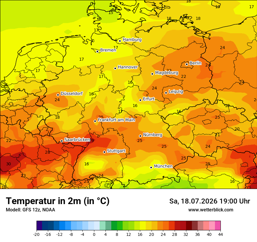 Wetterbild GFS