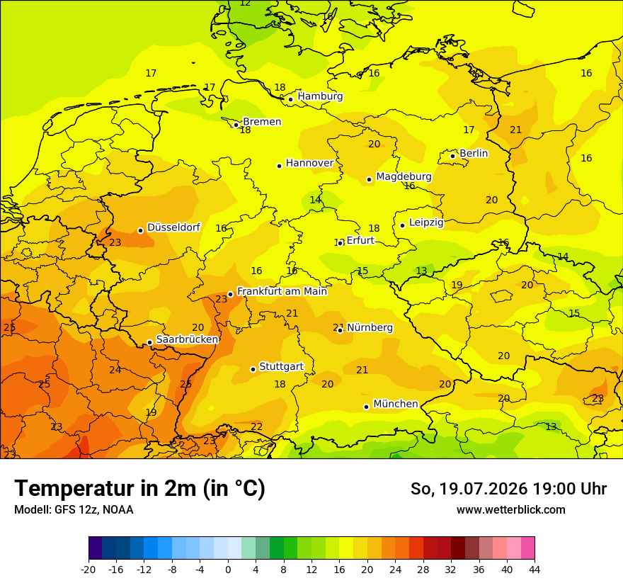 Wetterbild GFS