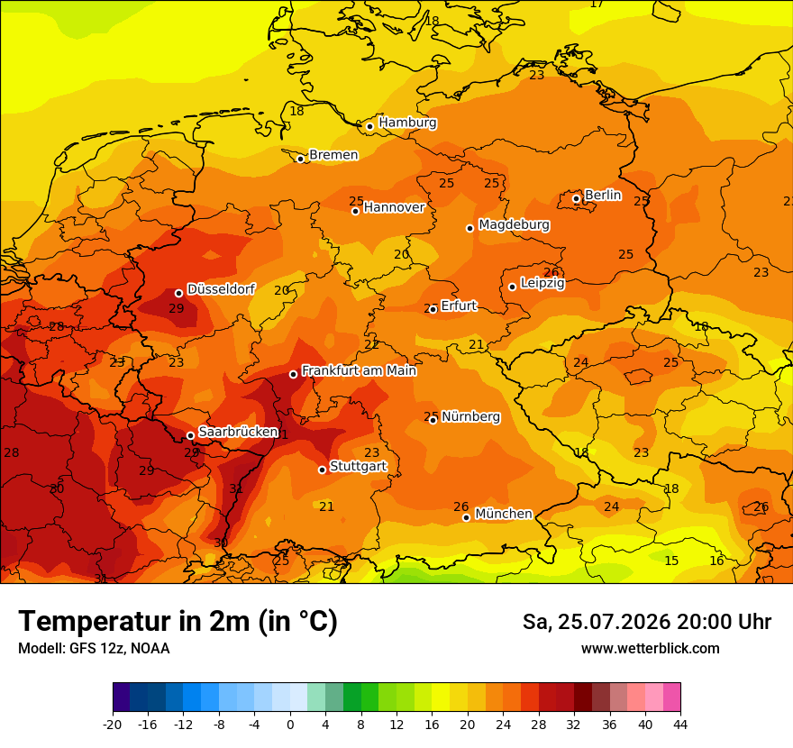 Wetterbild GFS