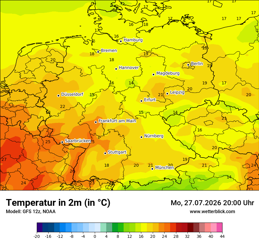 Wetterbild GFS