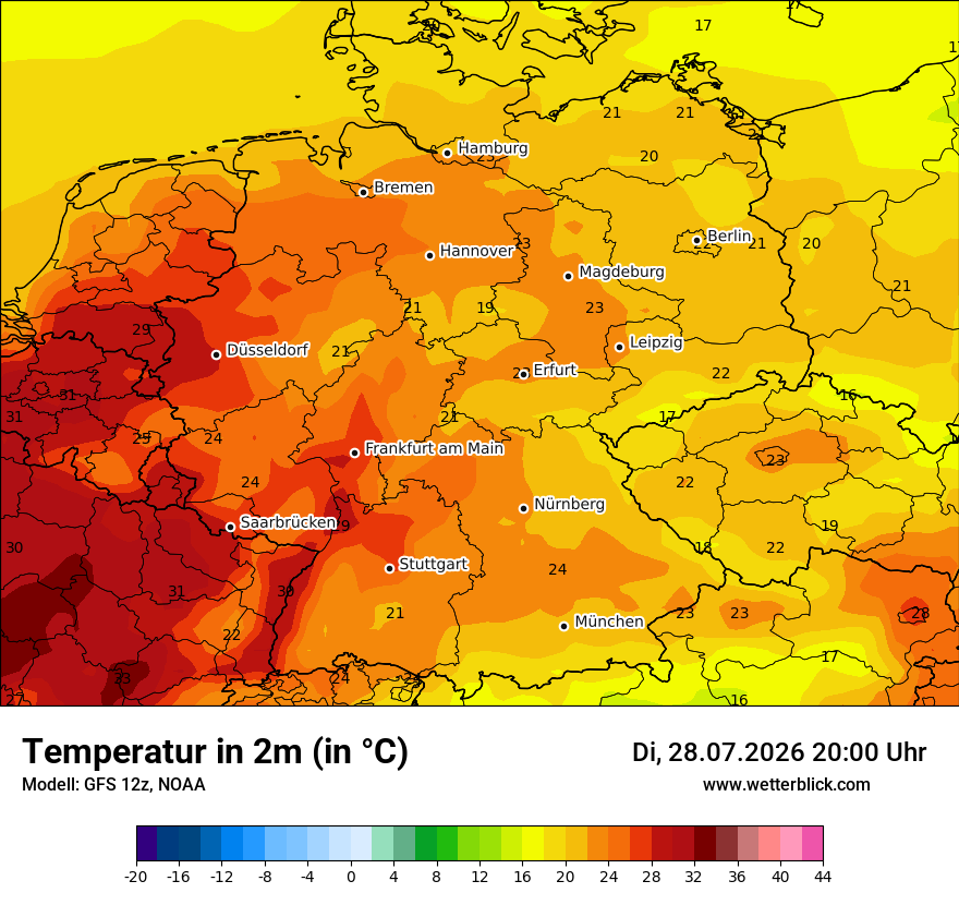 Wetterbild GFS