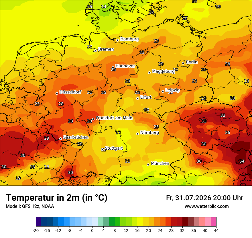 Wetterbild GFS