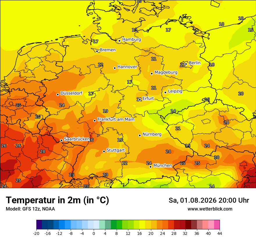 Wetterbild GFS