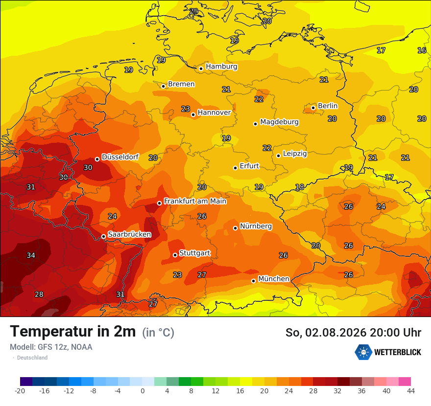 Wetterbild GFS