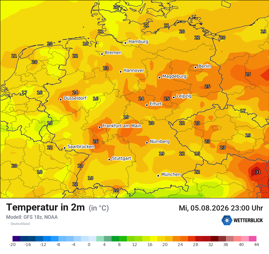 Wetterbild GFS