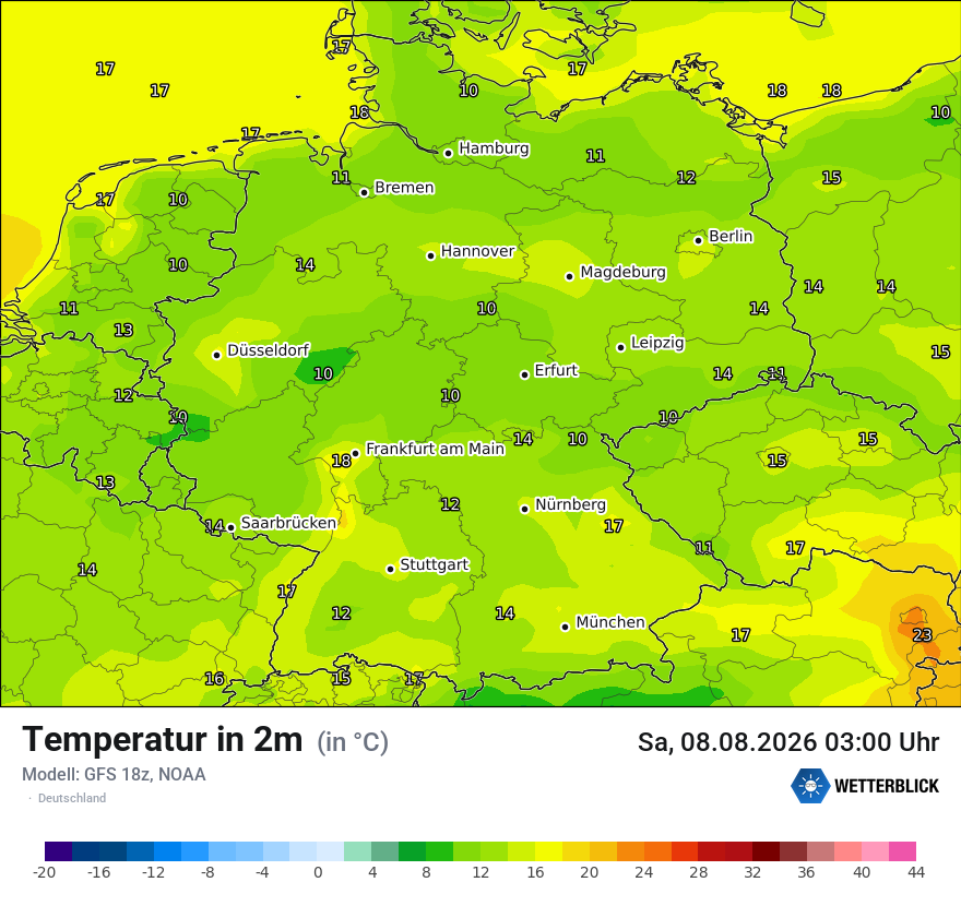Wetterbild GFS
