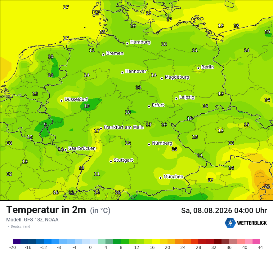 Wetterbild GFS