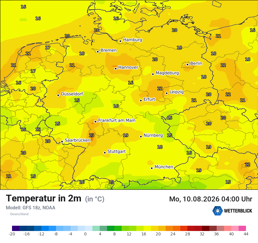 Wetterbild GFS