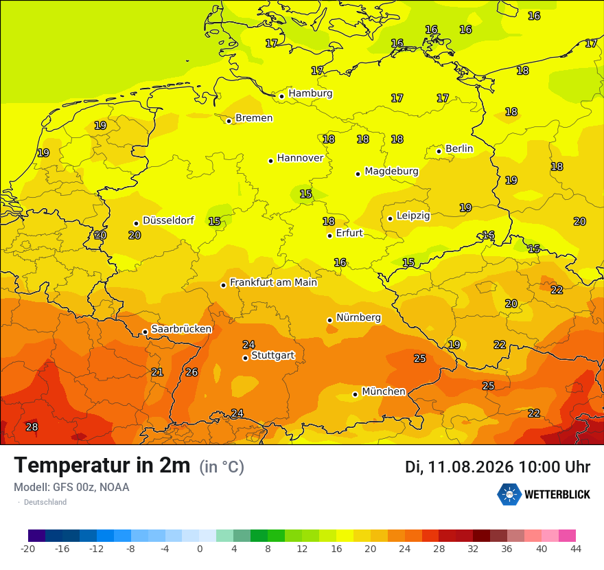 Wetterbild GFS