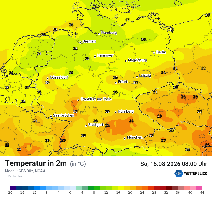 Wetterbild GFS