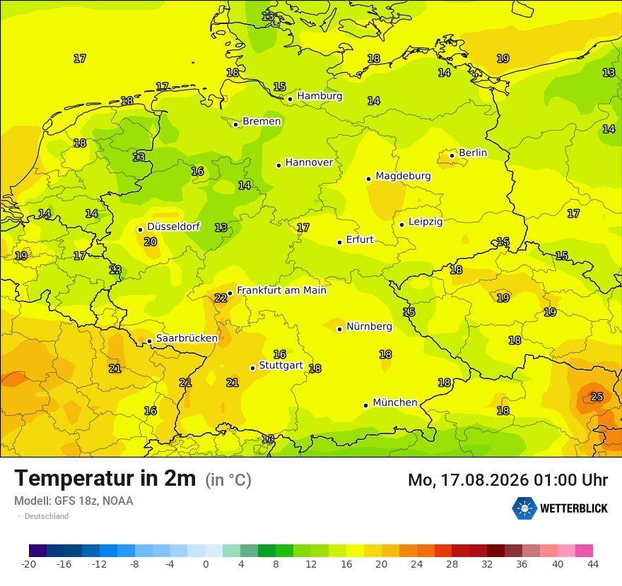 Wetterbild GFS