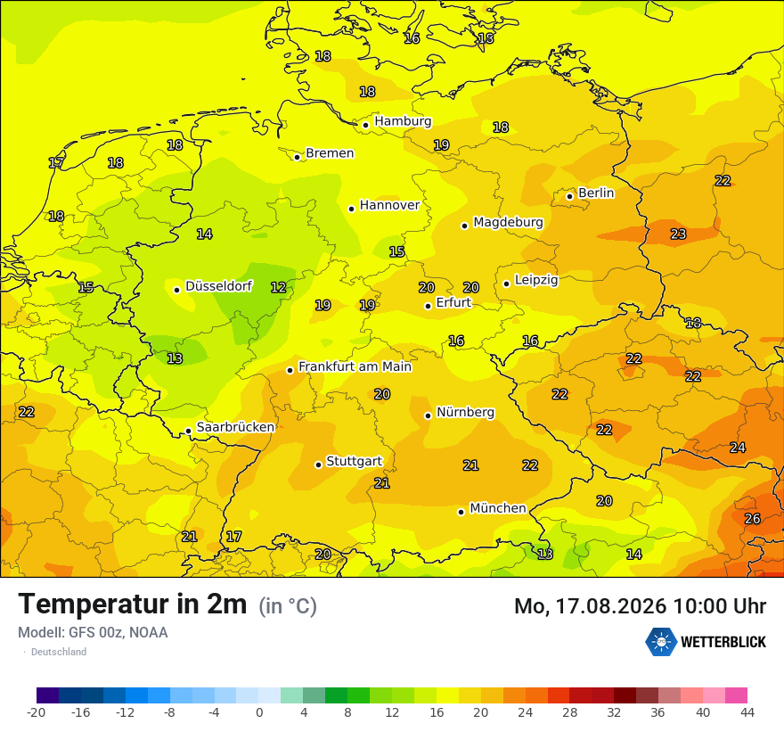 Wetterbild GFS