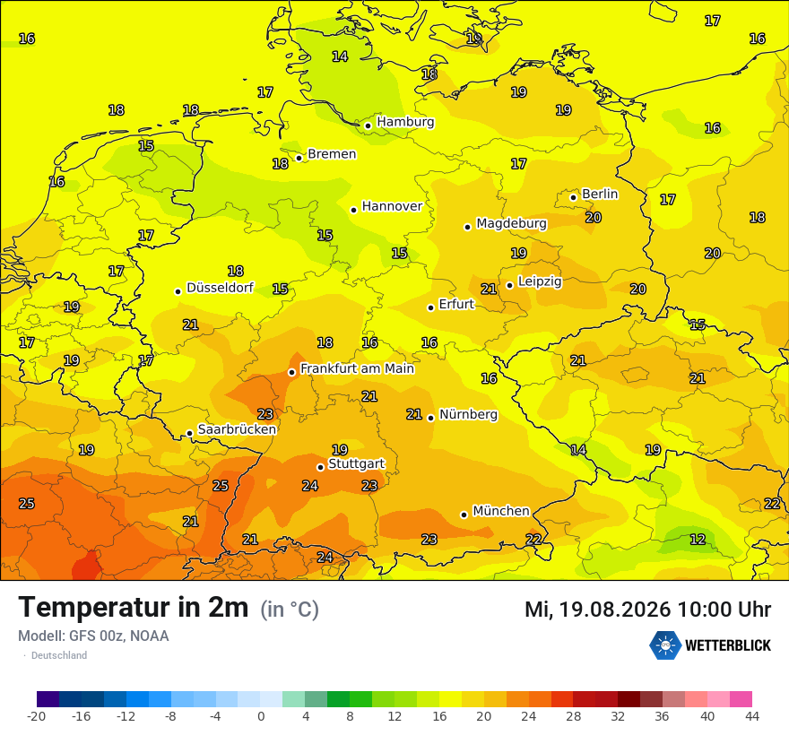 Wetterbild GFS