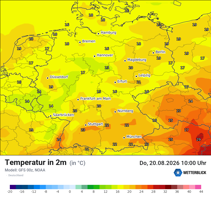 Wetterbild GFS