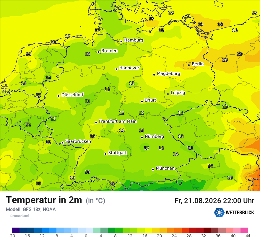 Wetterbild GFS