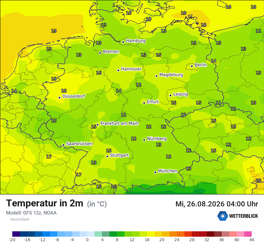 Wetterbild GFS
