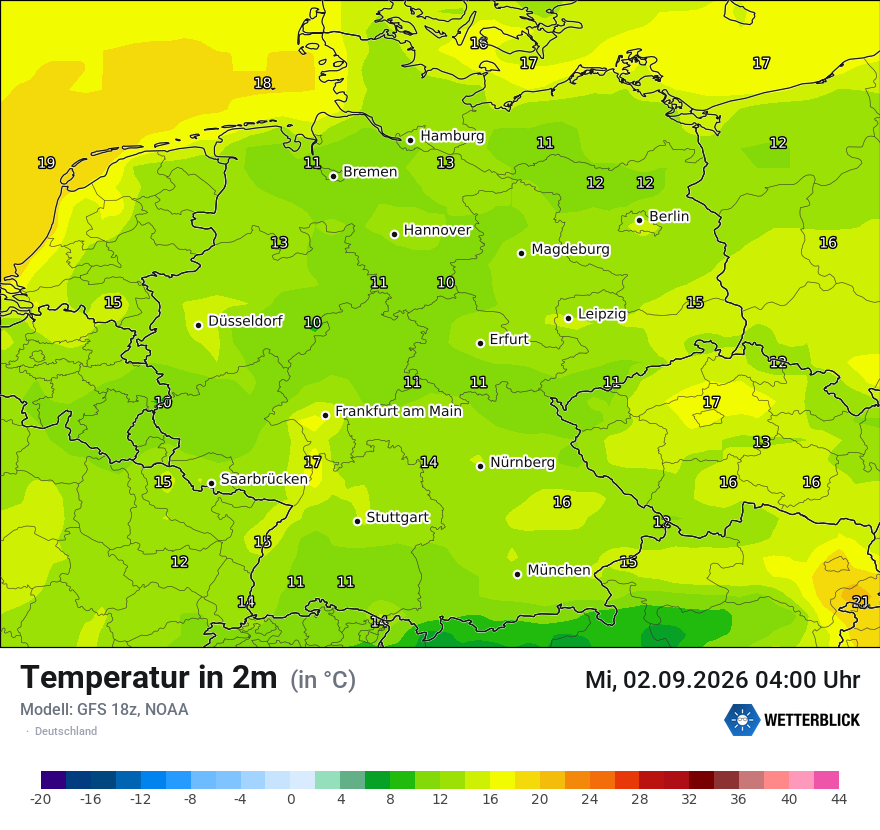 Wetterbild GFS
