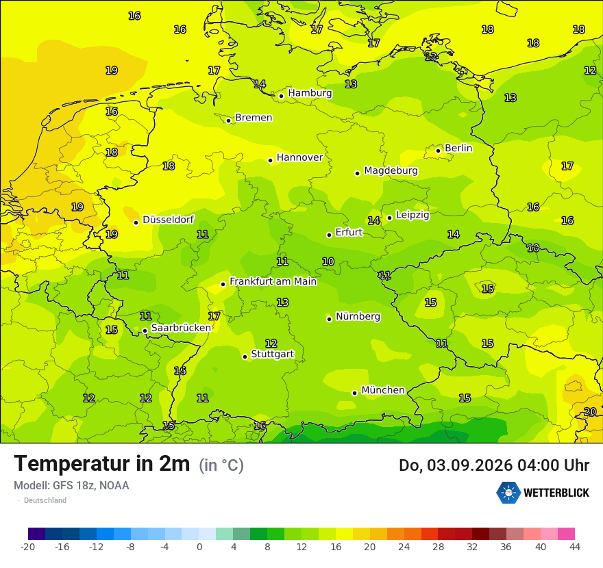 Wetterbild GFS