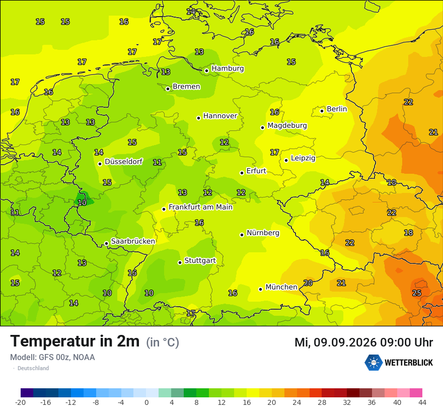 Wetterbild GFS