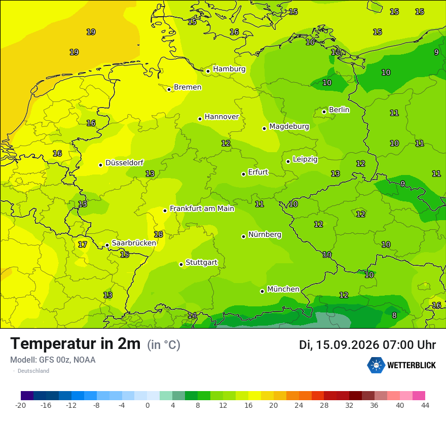 Wetterbild GFS
