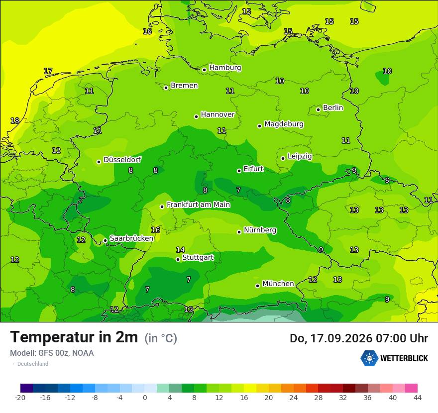 Wetterbild GFS