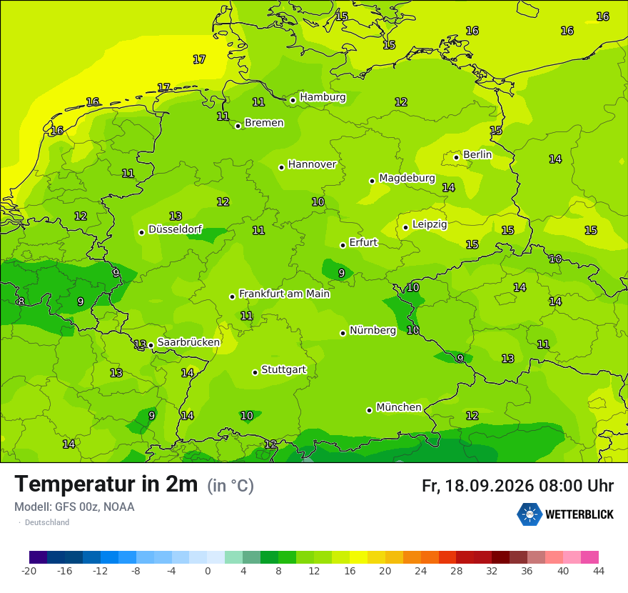 Wetterbild GFS