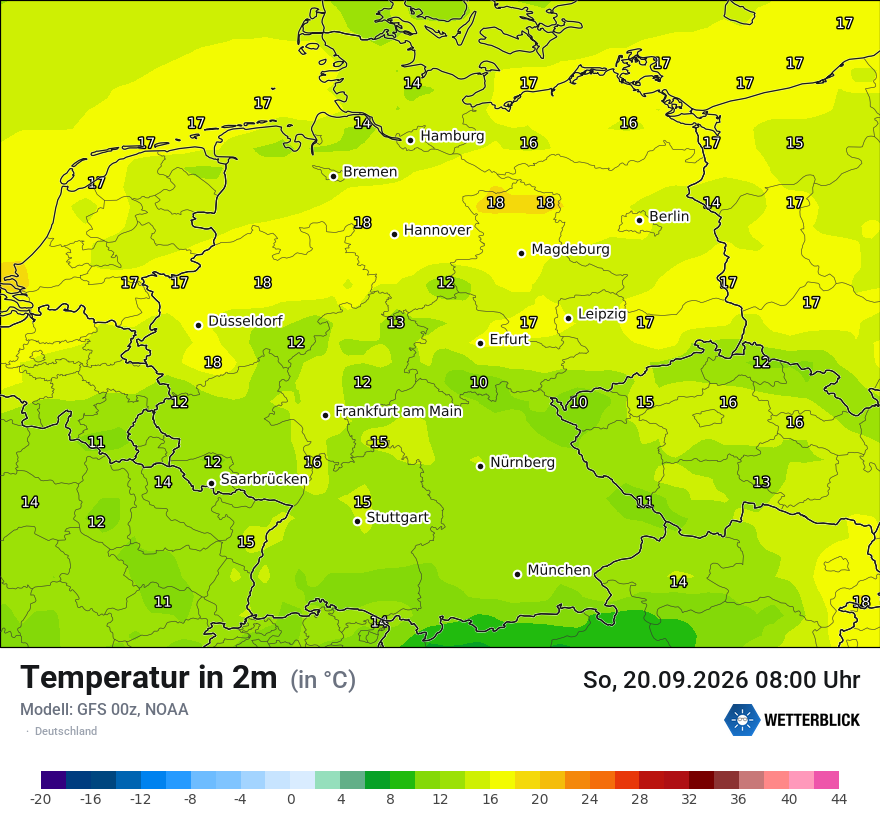 Wetterbild GFS