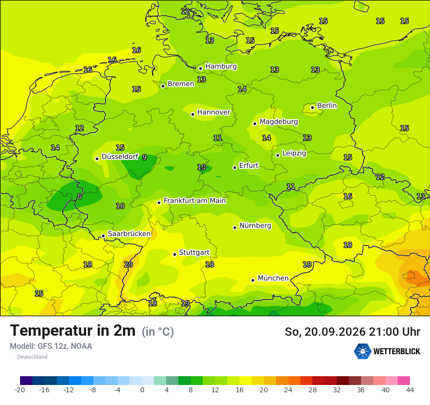 Wetterbild GFS