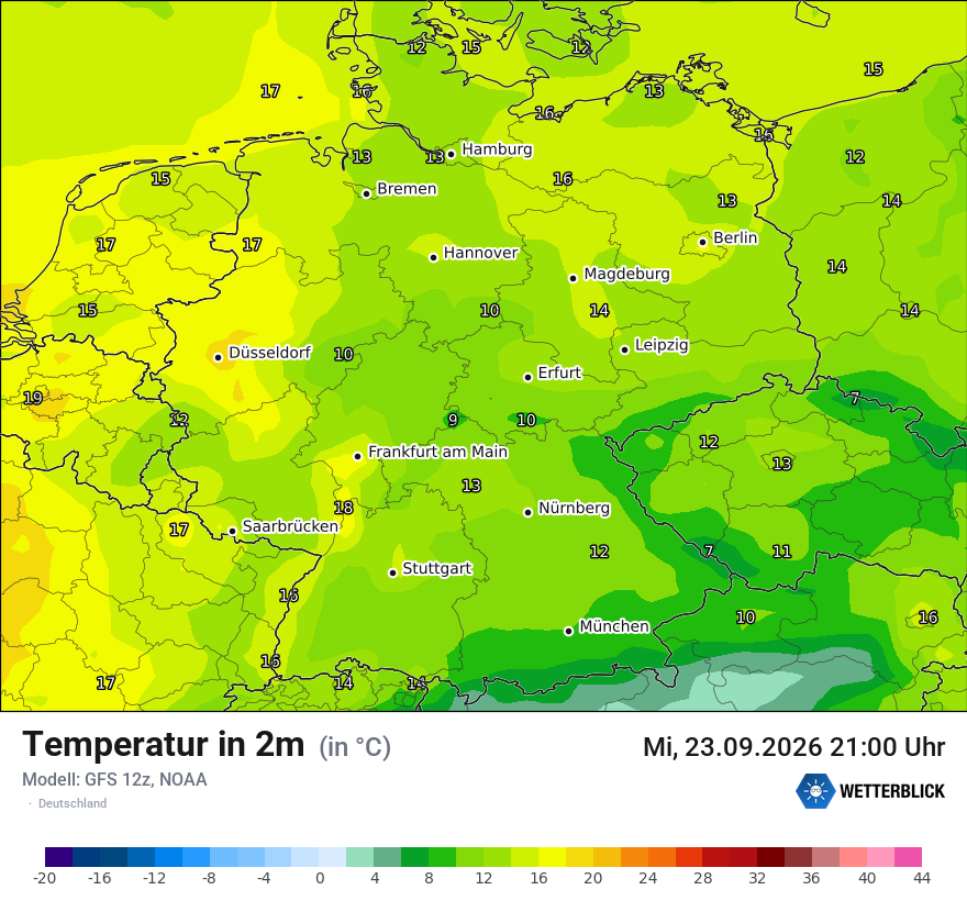 Wetterbild GFS