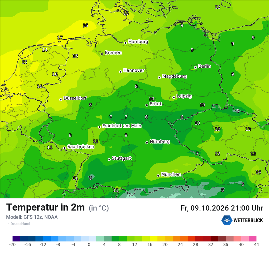 Wetterbild GFS