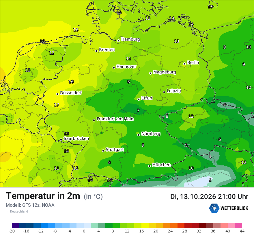 Wetterbild GFS