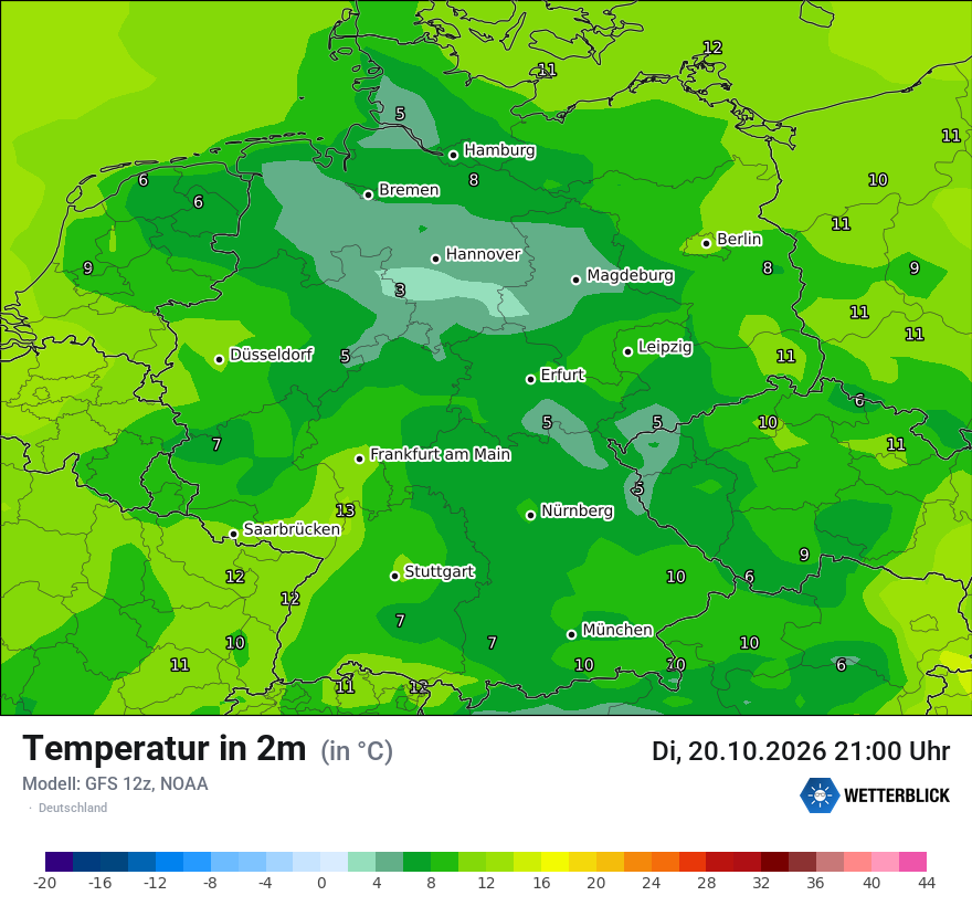 Wetterbild GFS