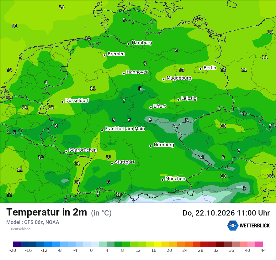 Wetterbild GFS