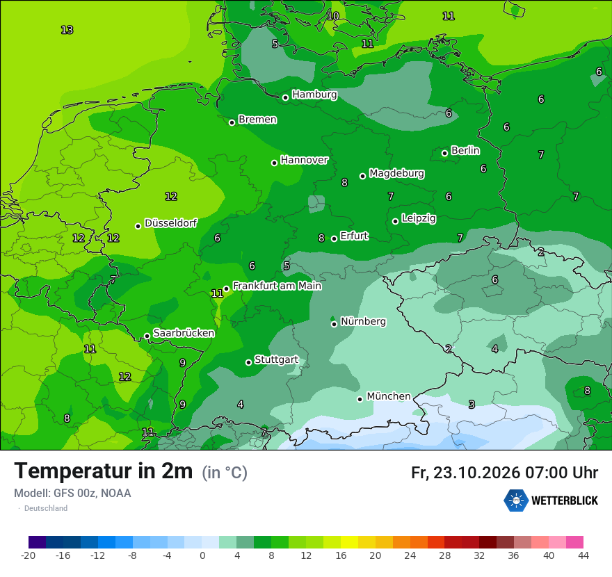 Wetterbild GFS