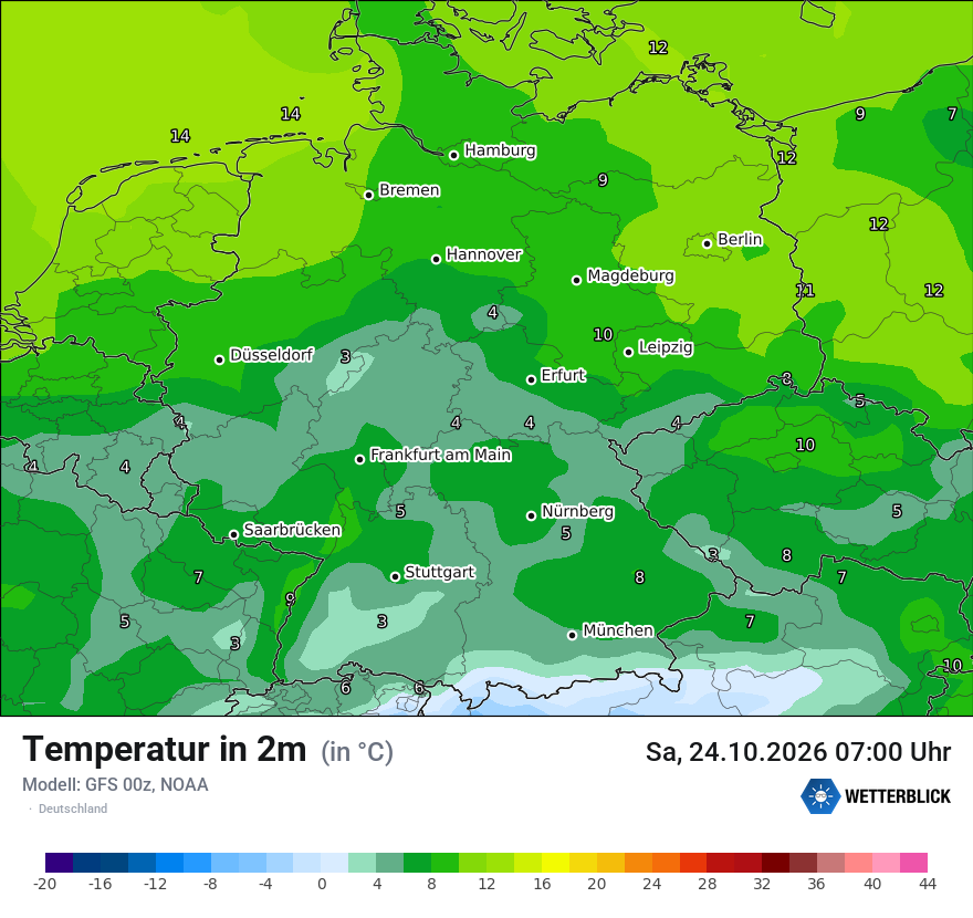 Wetterbild GFS