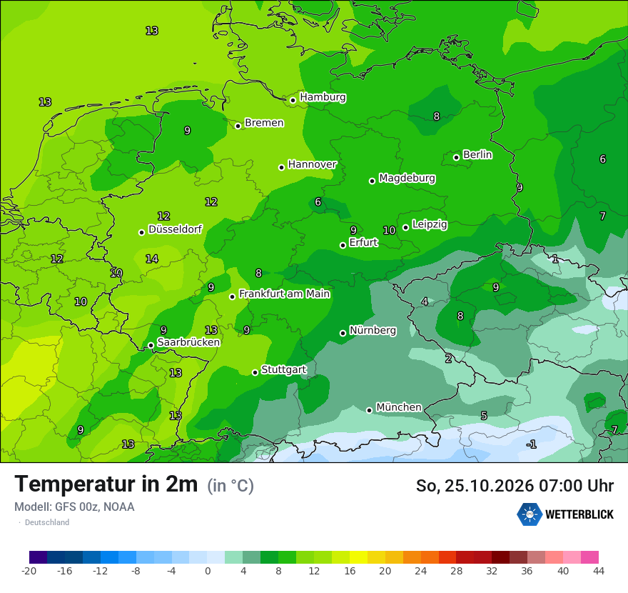 Wetterbild GFS