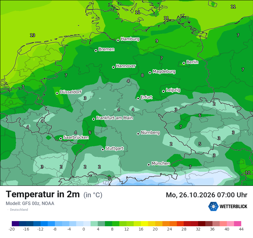 Wetterbild GFS