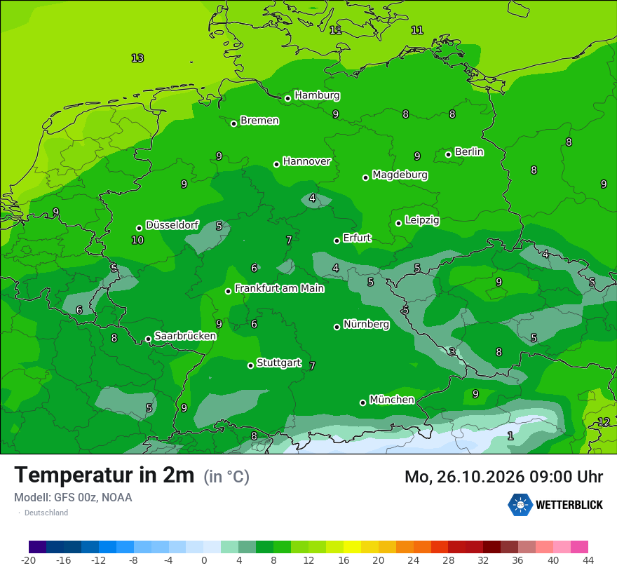 Wetterbild GFS