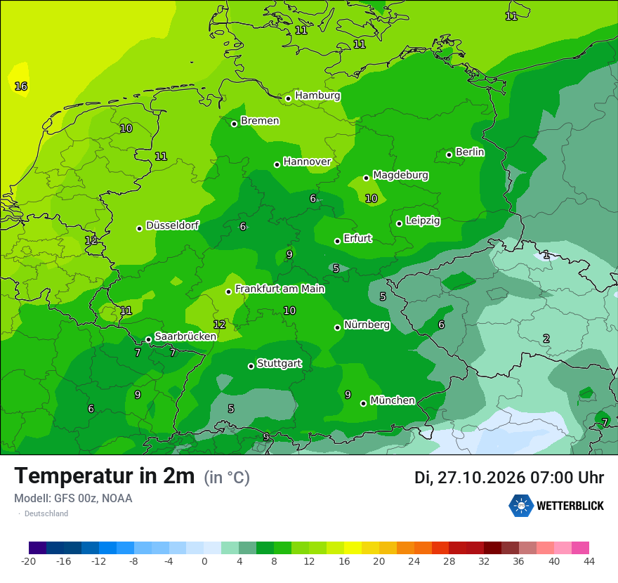 Wetterbild GFS