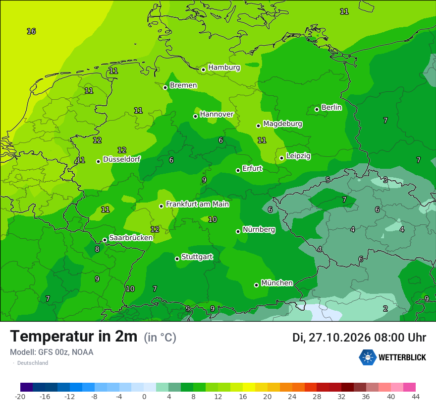 Wetterbild GFS