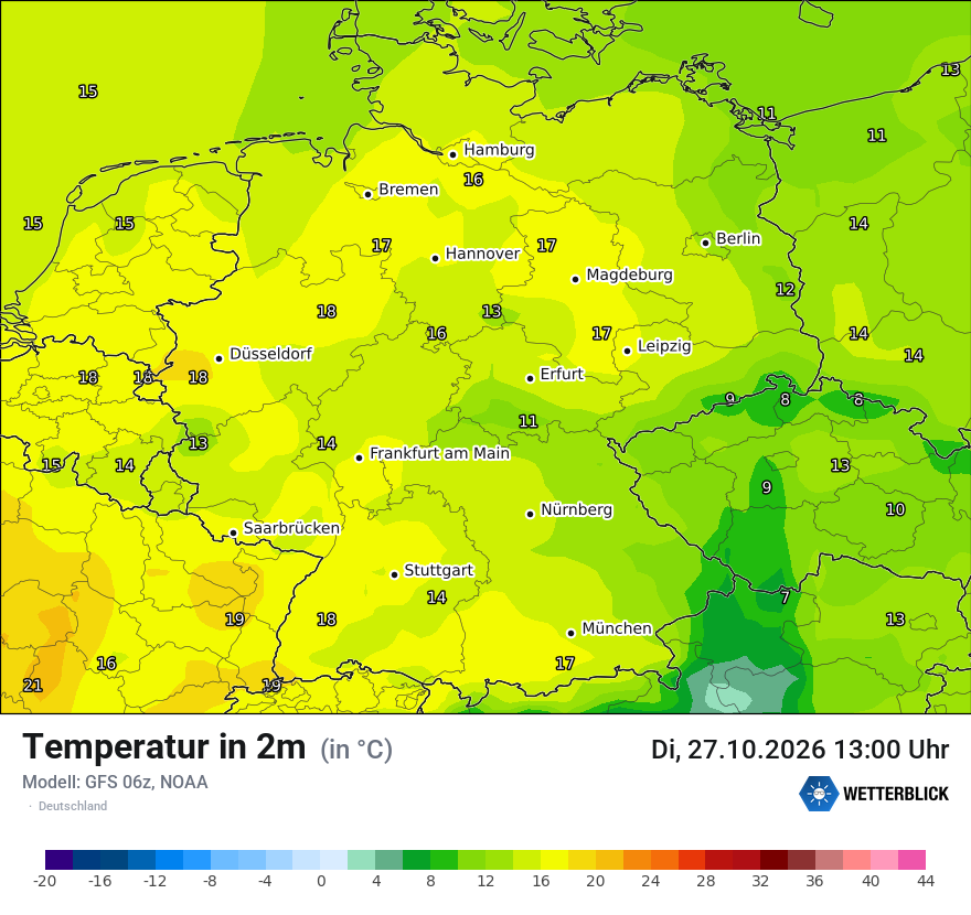 Wetterbild GFS