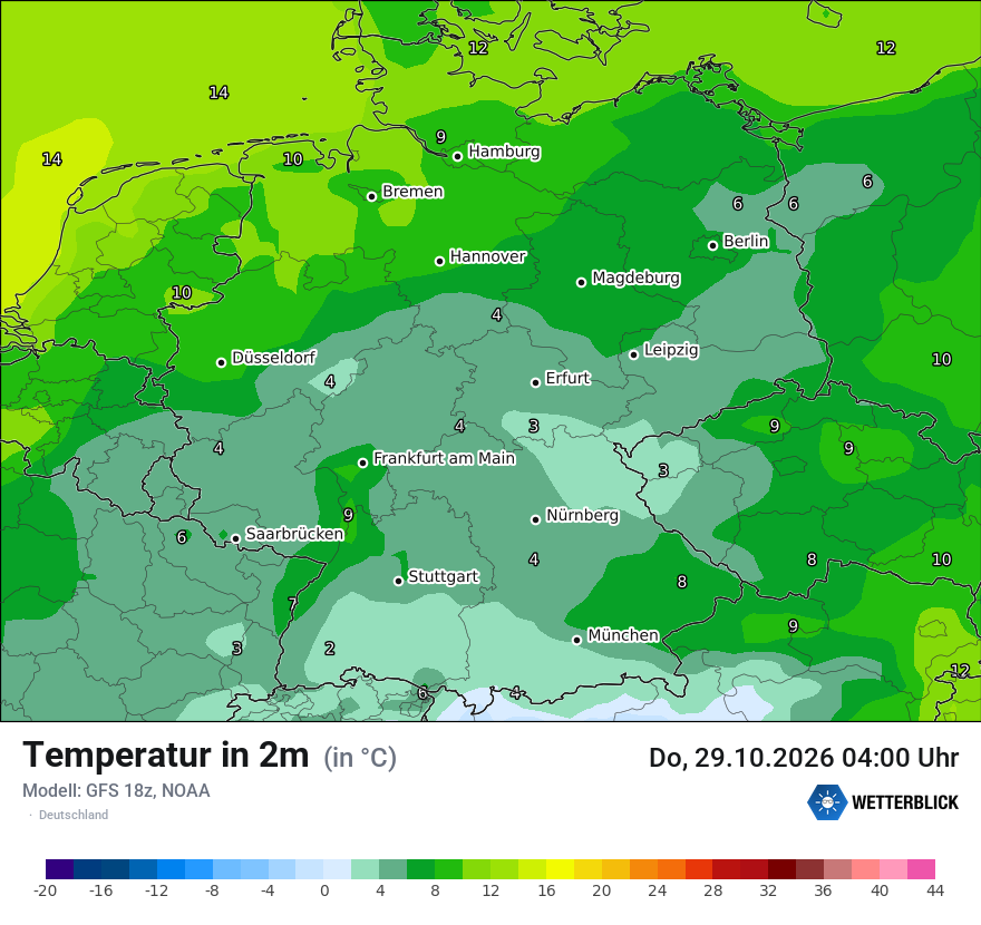 Wetterbild GFS