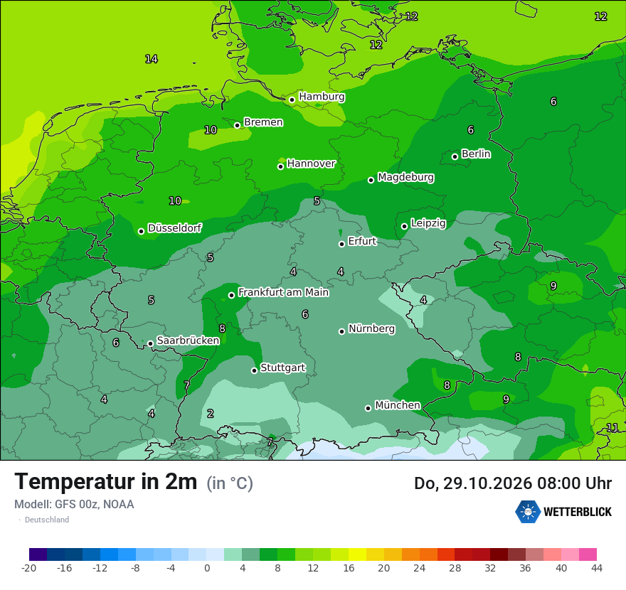 Wetterbild GFS