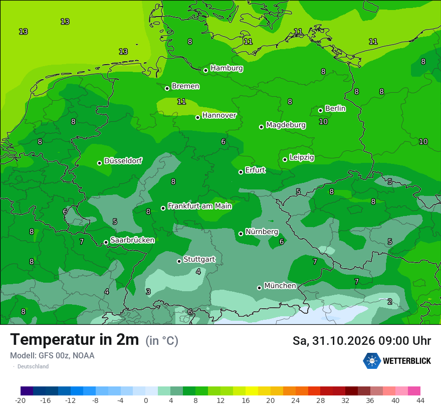 Wetterbild GFS