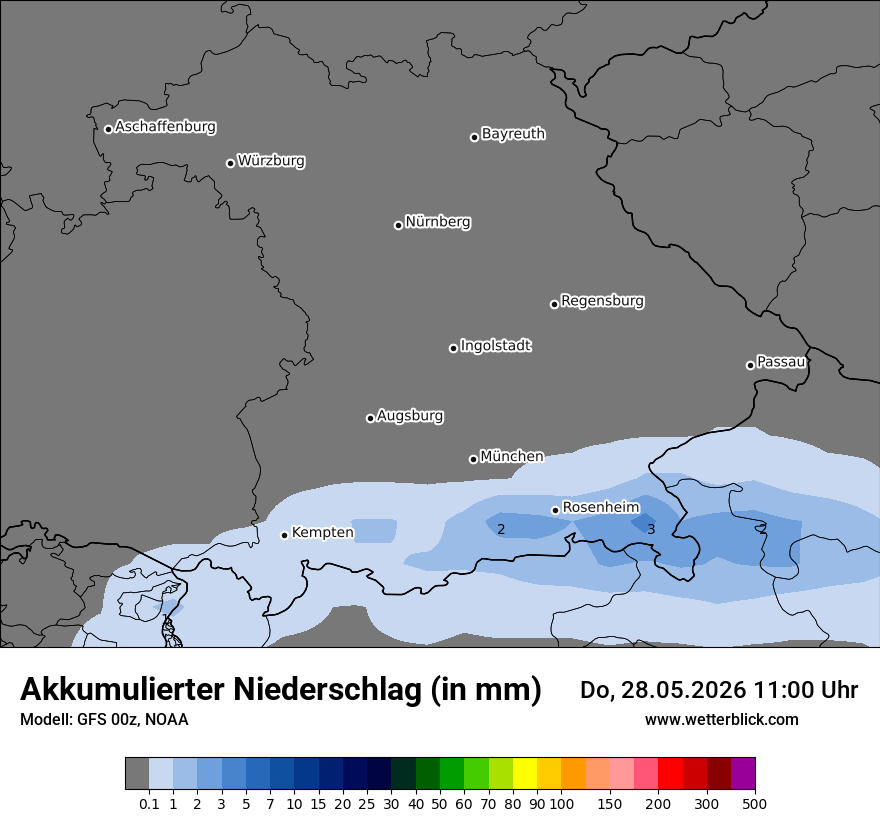 Modellkarte GFS – tot_prec – by