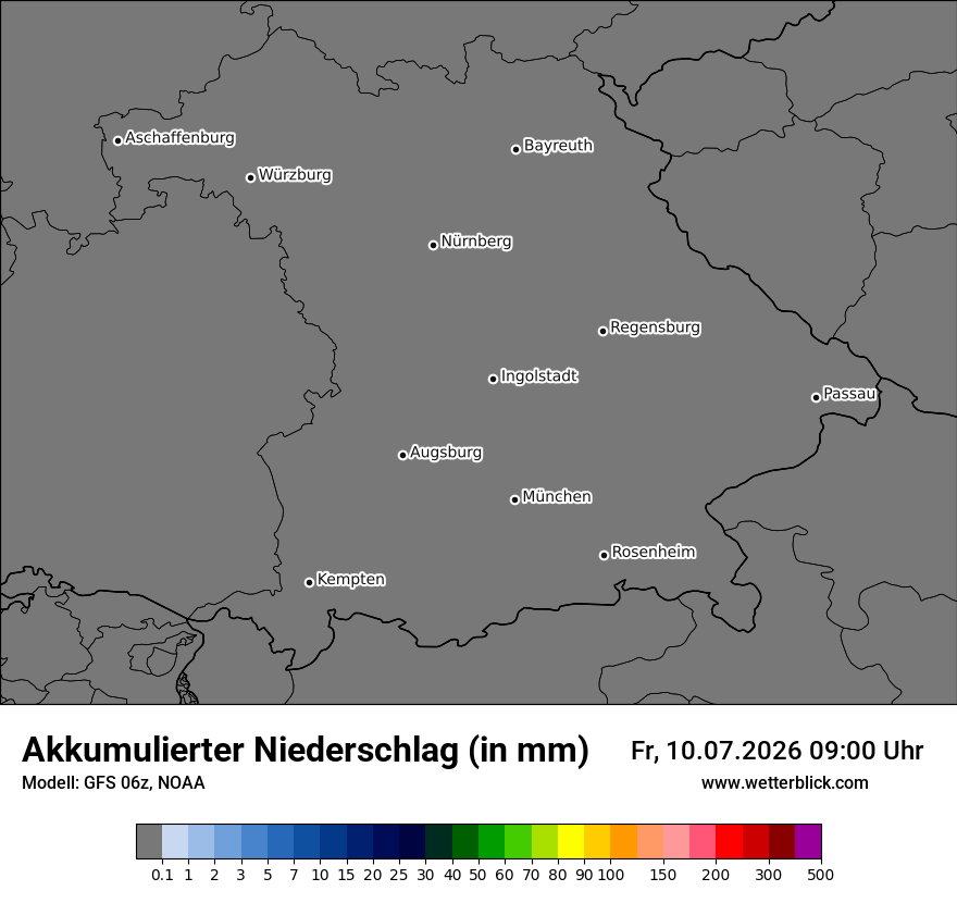 Modellkarte GFS – tot_prec – by