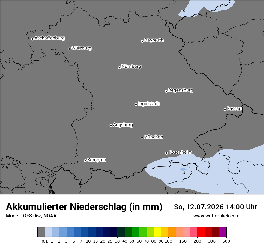 Modellkarte GFS – tot_prec – by