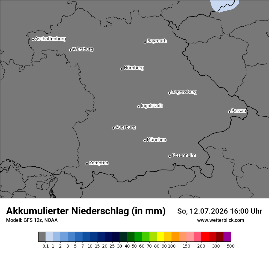 Modellkarte GFS – tot_prec – by